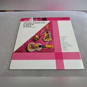 Percussive Latin Trio Los Machucambos LP Vinyl Record